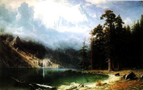 Albert Bierstadt Mount Corcoran